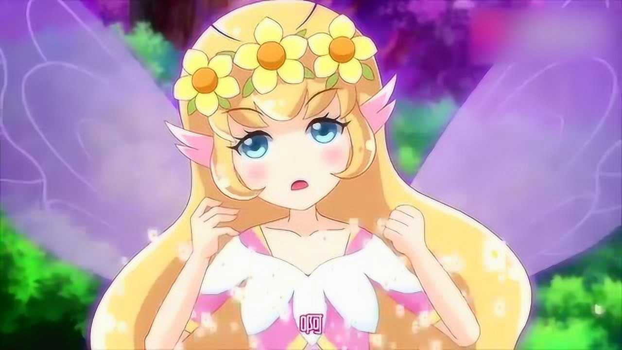 小花仙:露莎姑姑,小爱是一个女孩子,是一朵娇花