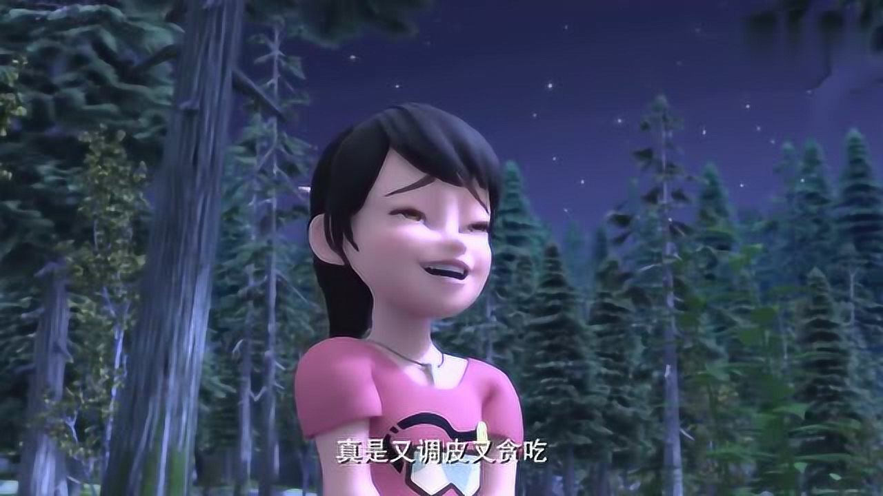 熊出没 光头强骑鹿夺回赵琳的手提包