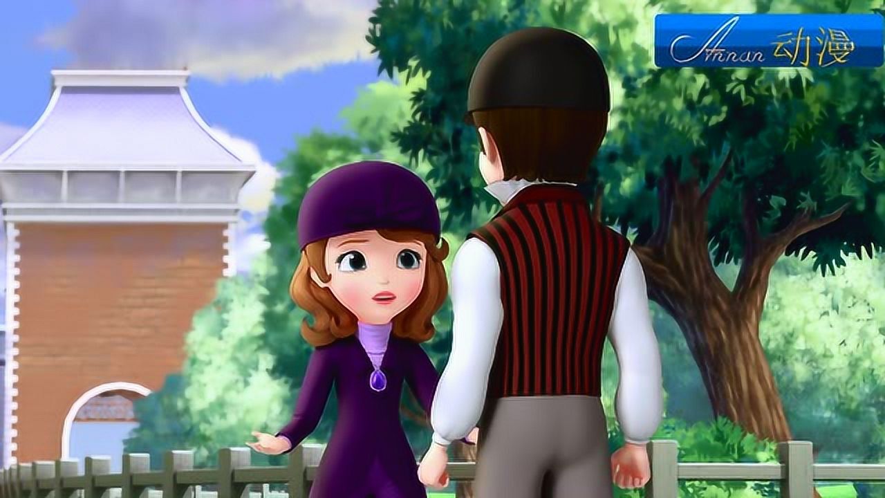 小公主苏菲亚:雨果王子答应苏菲亚的话,和小公主一起配合比赛!