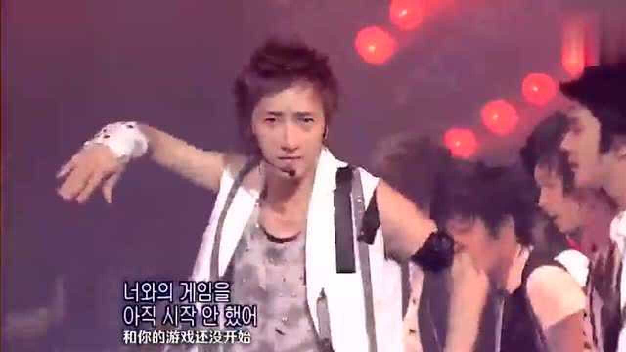 SuperJunior早期经典代表作,舞蹈帅爆了,韩庚的表现十分抢眼!_腾讯视频