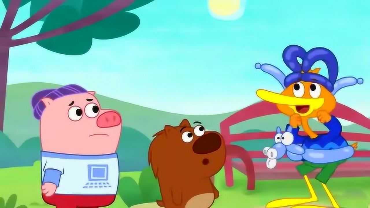 豆小鸭 豆小鸭的气球变身术