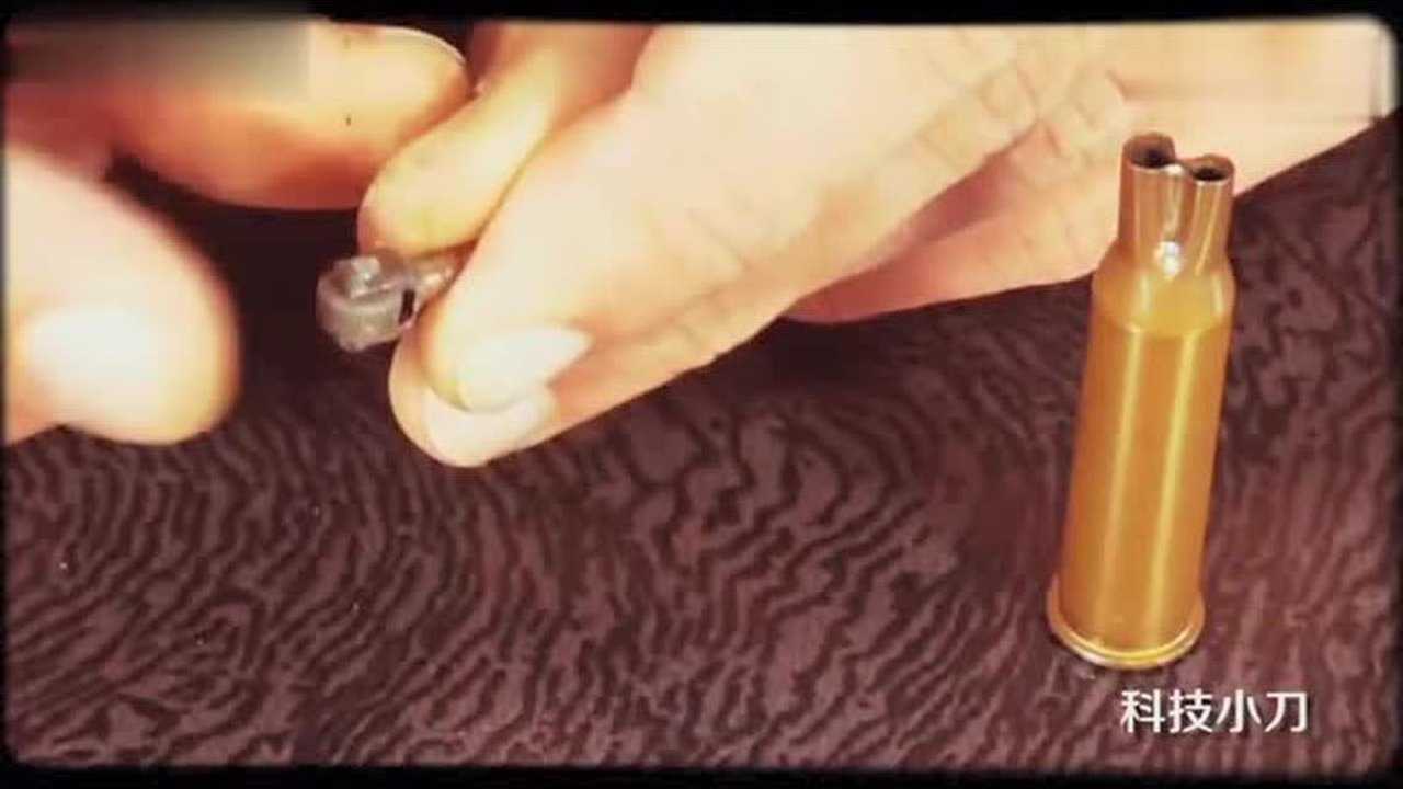 酷炫DIY，子弹壳秒变打火机，这才是牛人！_高清1080P在线观看平台_腾讯视频
