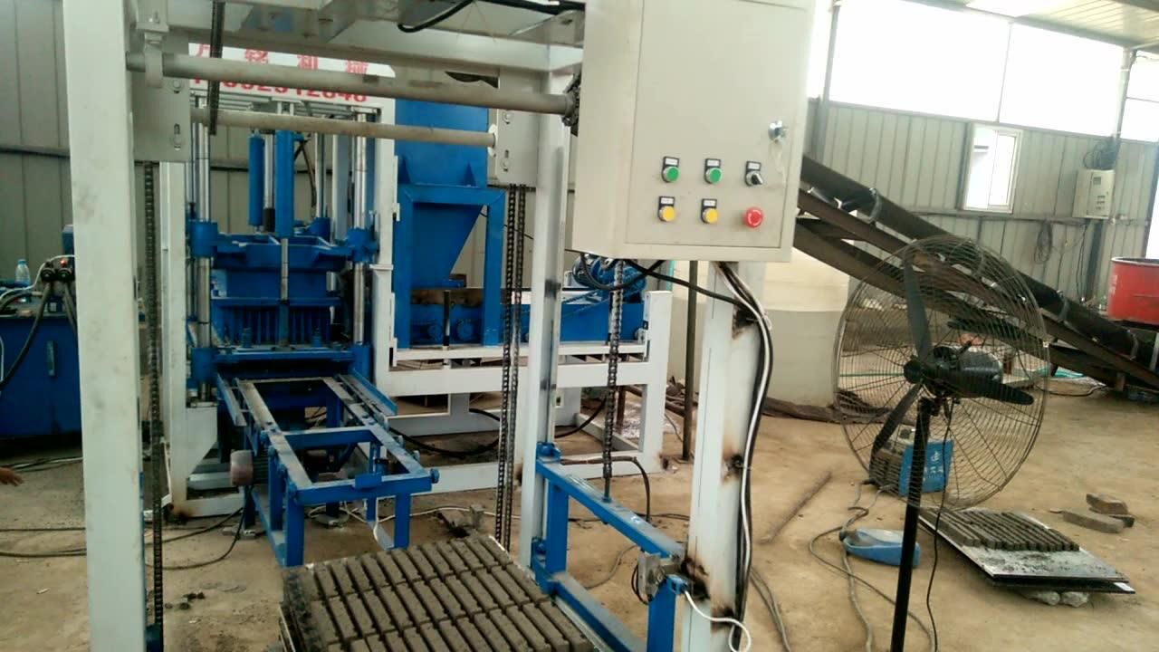 河南免烧水泥条支撑垫块机全自动生产线视频