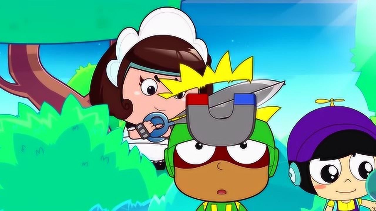 开心宝贝:花心超人的头发没有了