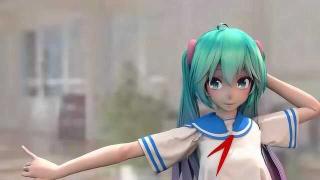 MMD:藏在少女绝对领域下的罪恶!