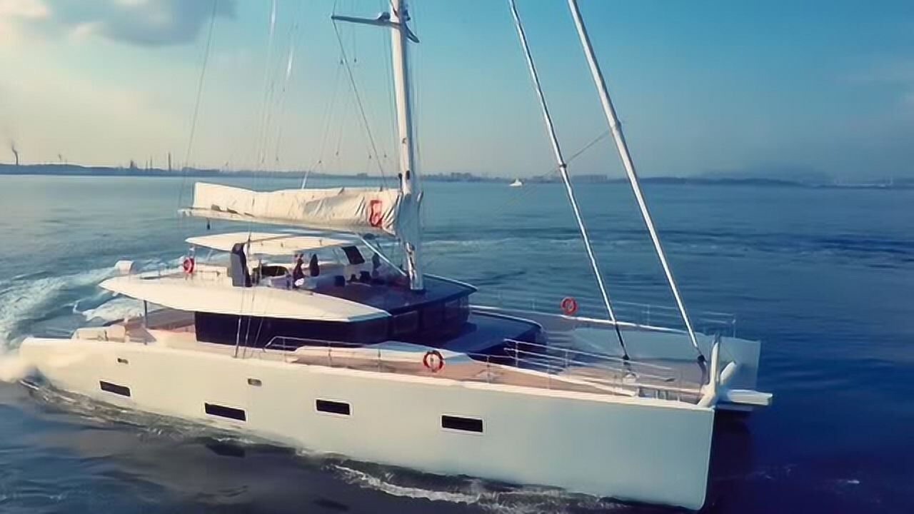 国产游艇品牌的骄傲,锦龙110尺双体帆船!