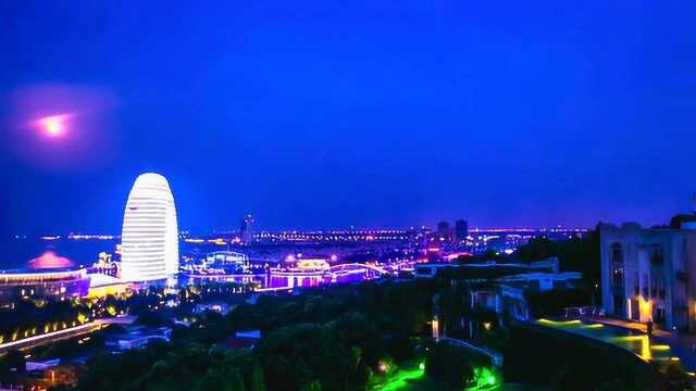 湖州夜景风光