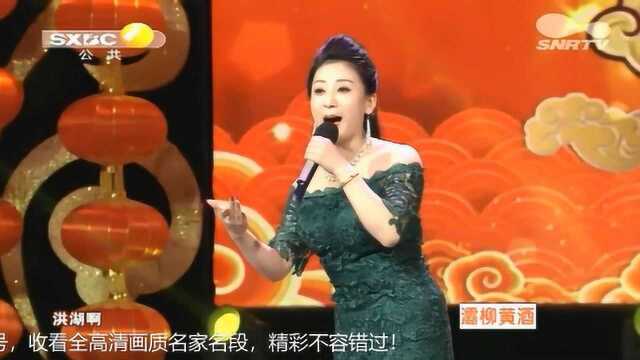 秦腔《洪湖赤卫队》选段,陕西省戏曲研究院张晓兰演唱,嫽扎咧!