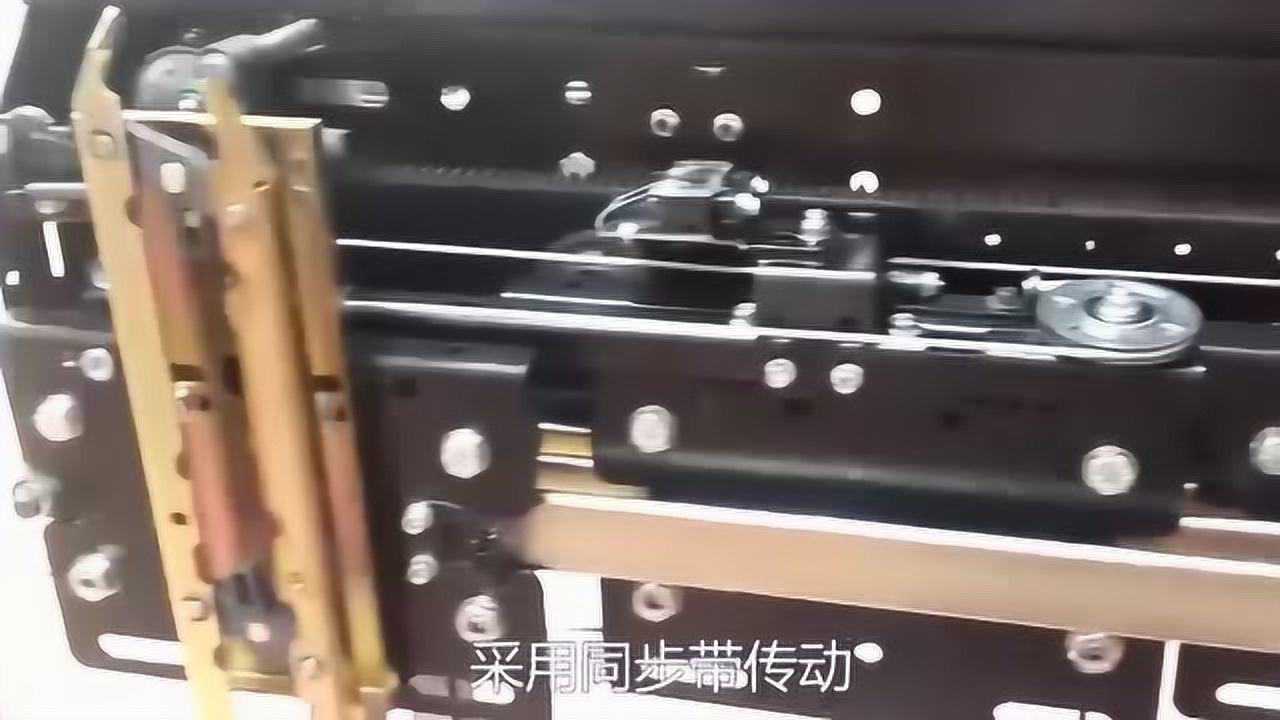 90秒看懂电梯开关门工作原理，业界先进的电梯门是这样的_高清