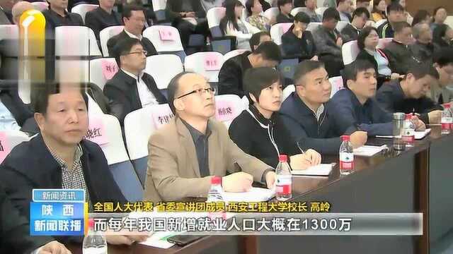 陕西省高校学习传达“两会”精神