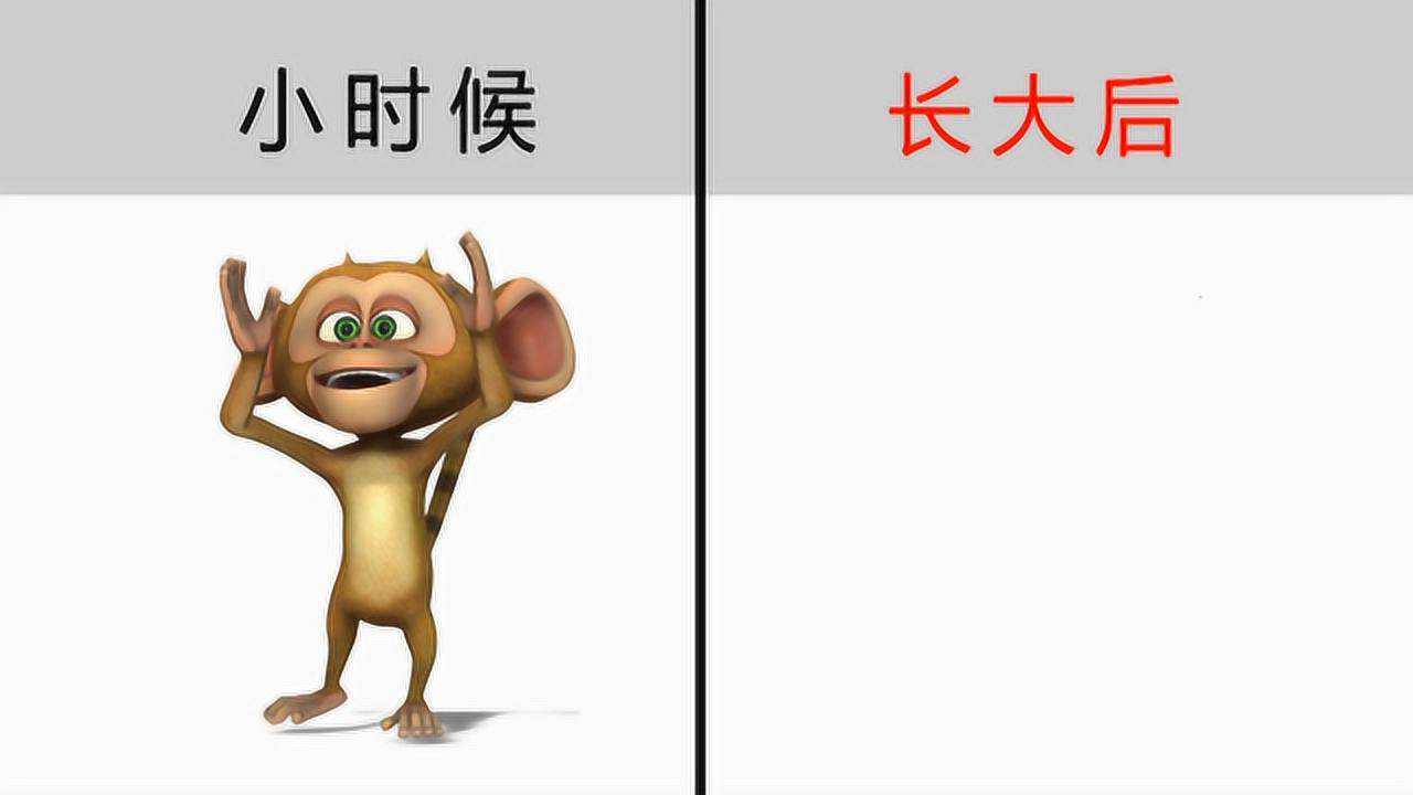 熊出没猴子毛毛长大后会是什么样子变得太帅了