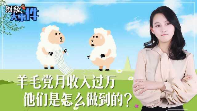 羊毛党月收入过万?他们究竟是怎么做到的?