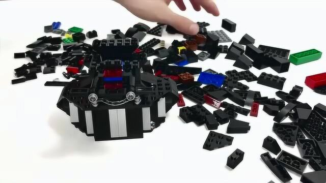 拼搭乐高积木75227,星球大战20周年达斯维达胸像