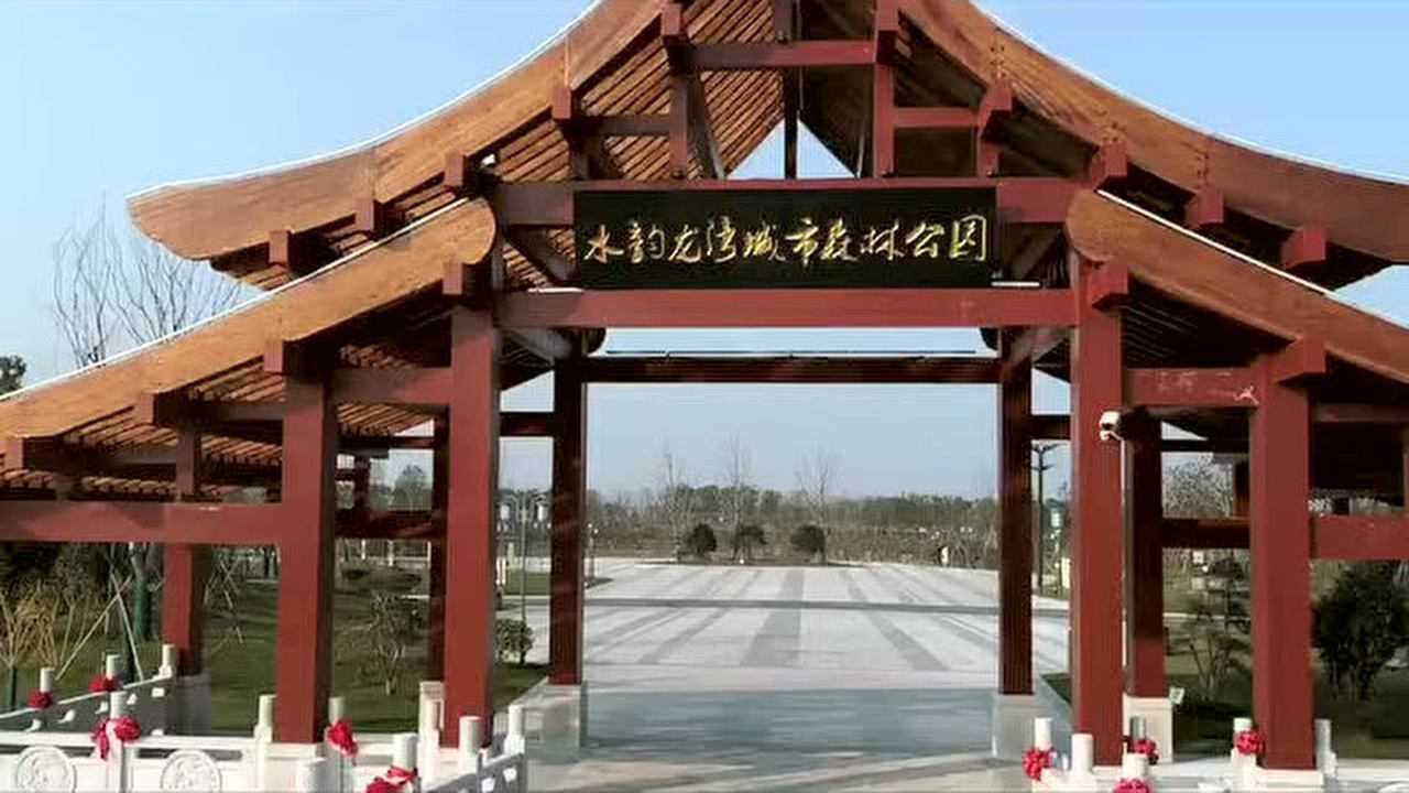 盐城水韵龙湾森林公园图片