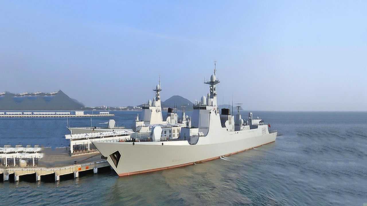 101舰终于复活！从07变055大驱，见证中国海军辉煌的70年_腾讯视频