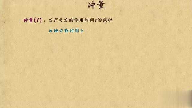 冲量单位到底是什么意思