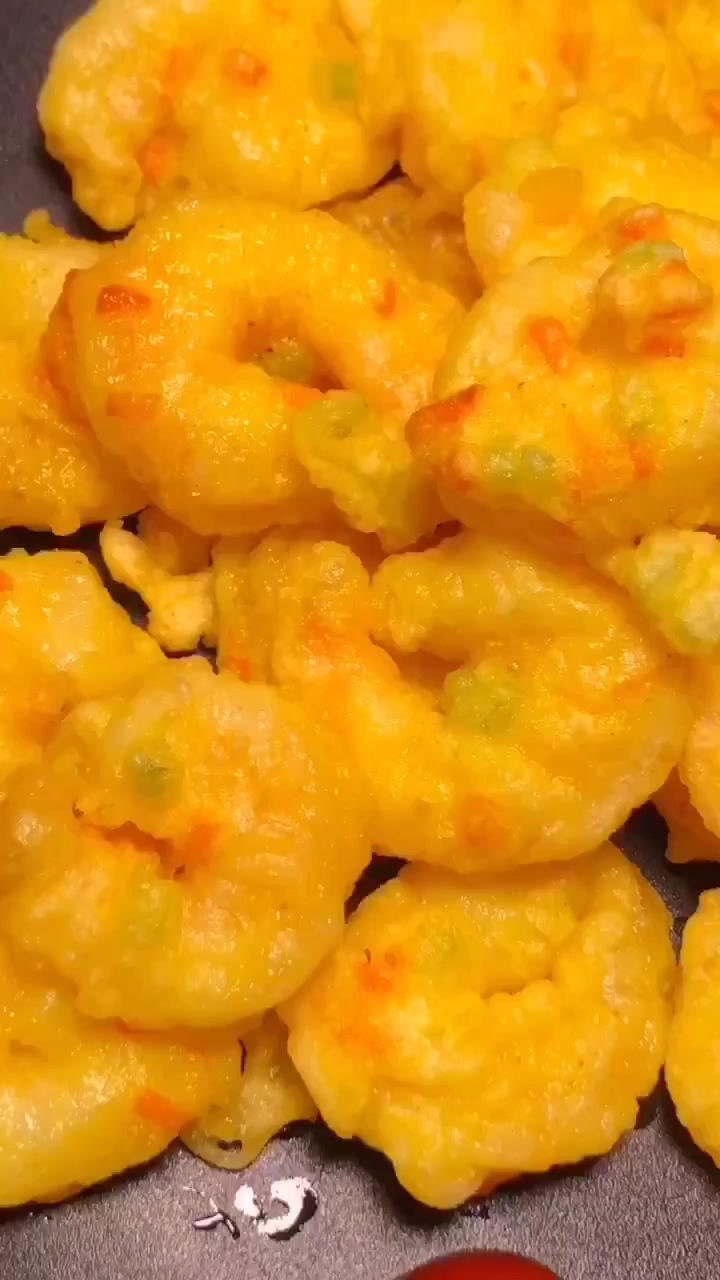教你时蔬炸虾仁.
