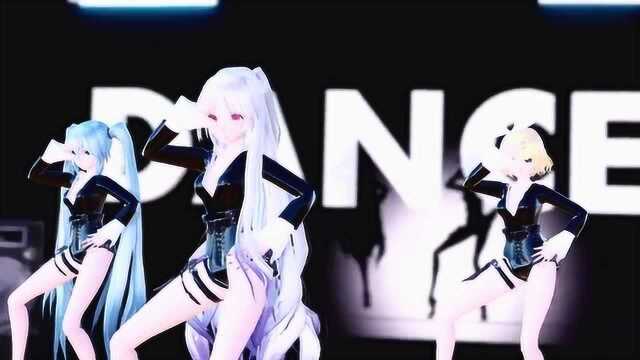 mmd弱音三女子起舞你说什么