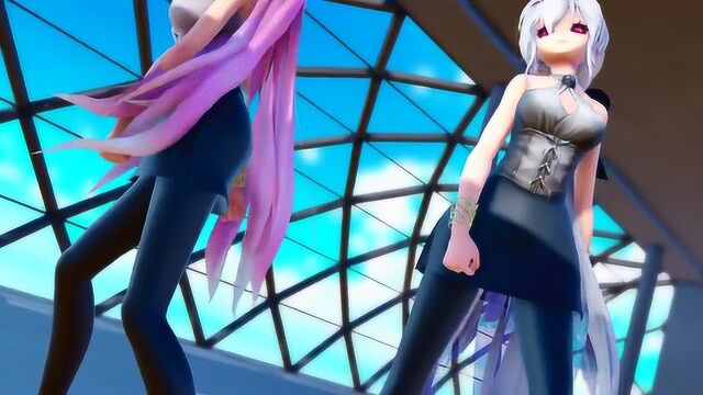 mmd弱音巡音御姐味十足