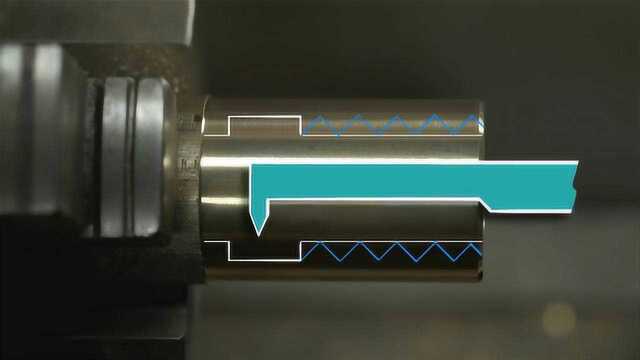 内螺纹如何加工,老师傅的方法就是有一套,学习了