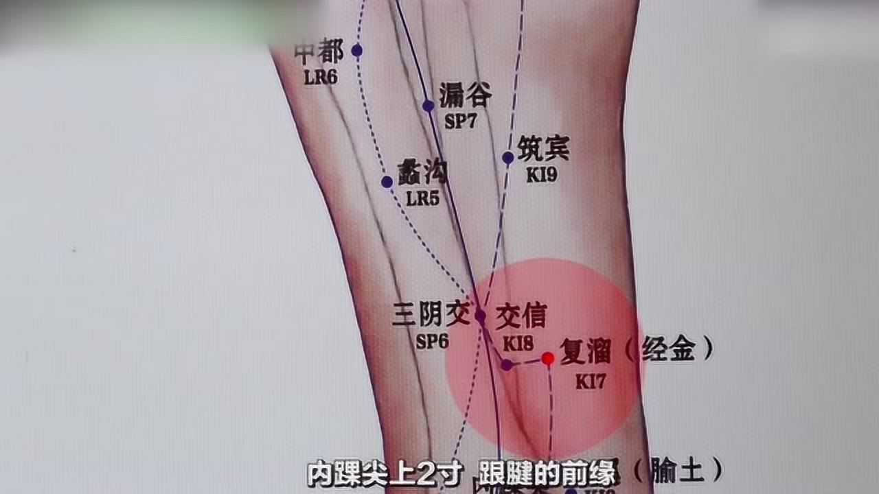 复溜的准确位置图和作用_高清1080P在线观看平台_腾讯视频