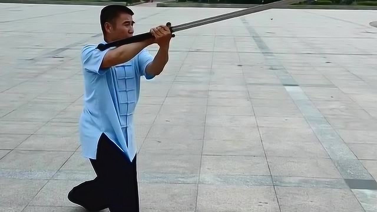 双手剑法零基础教学,老武师慢动作详解,教你轻松学会_高清1080P在线观看平台_腾讯视频