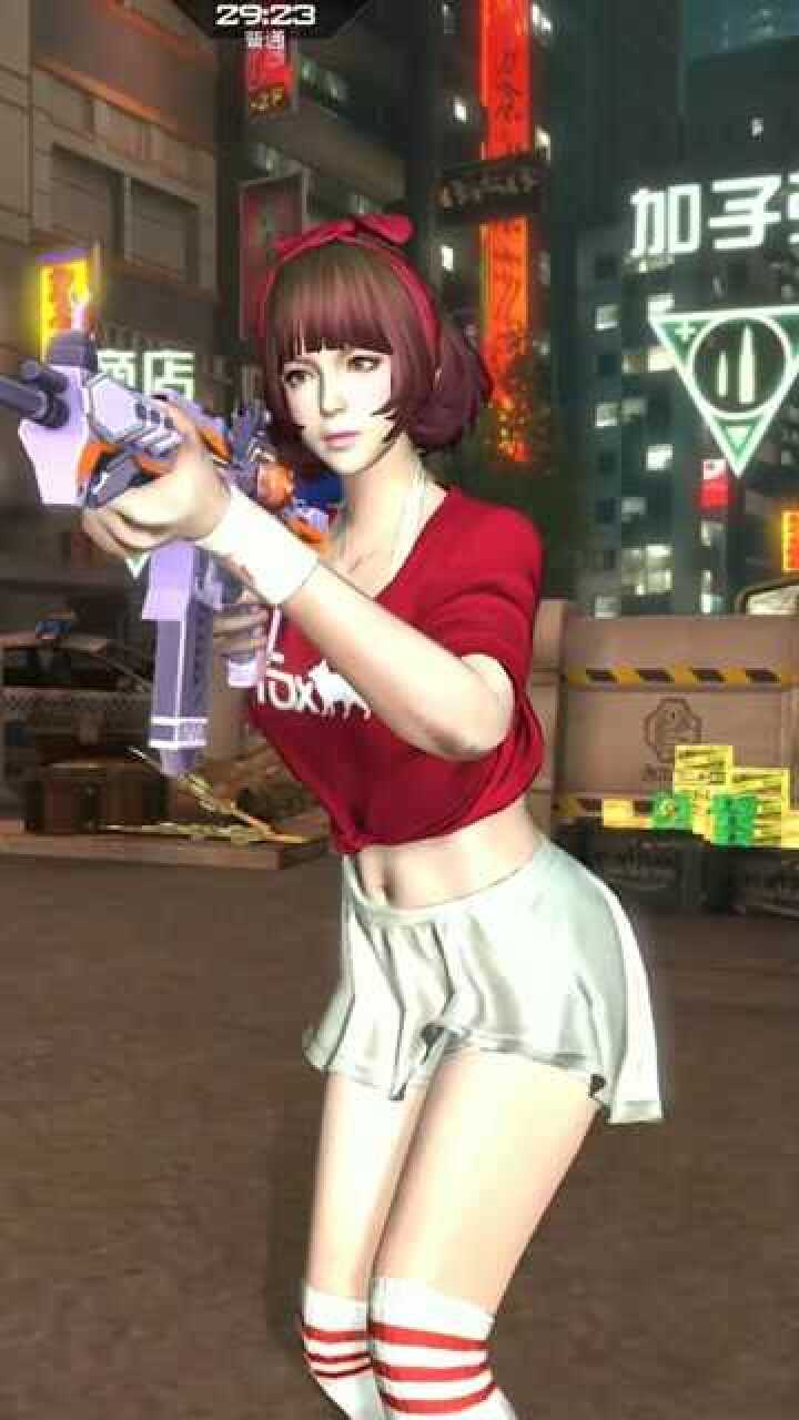 逆战最美小姐姐之一奥运宝贝露伊