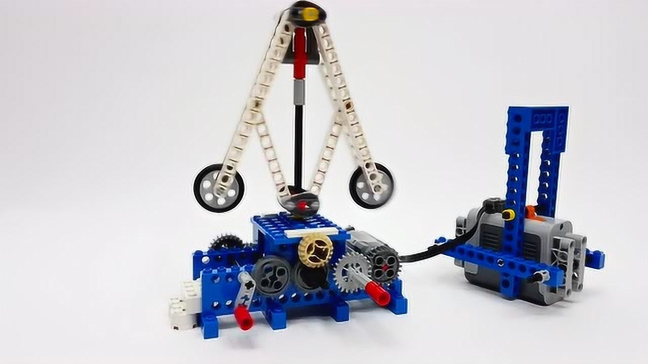 乐高科学与技术9686 机械动力36 飞轮_腾讯视频