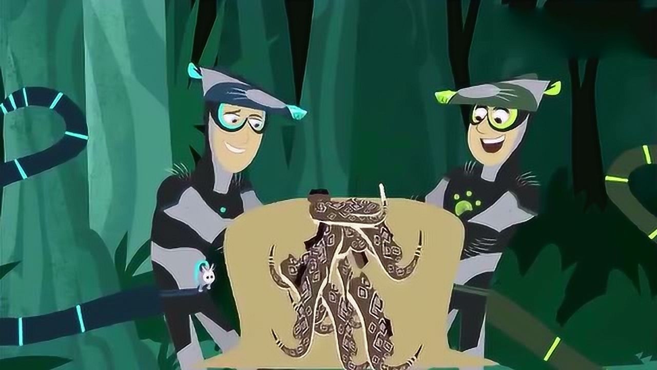 动物兄弟动物兄弟变身负鼠超人连响尾蛇都不怕太厉害了