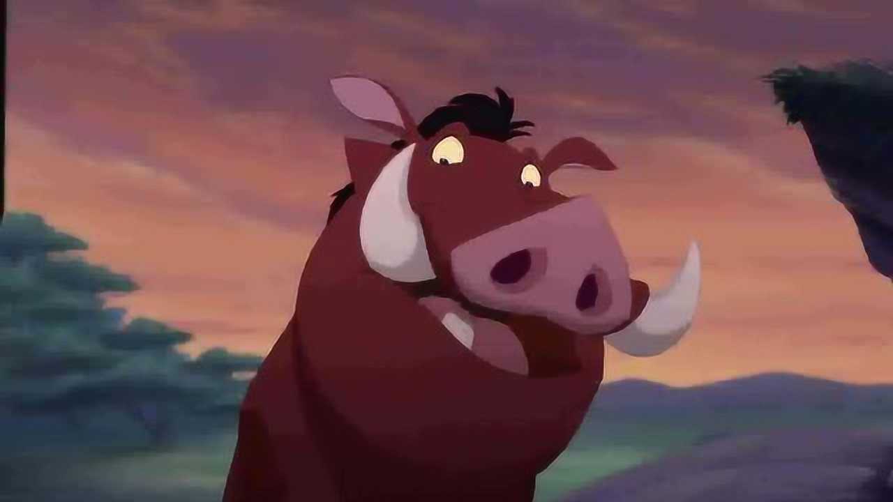 狮子王3:贴心的伙伴,丁满好会挑,这床真"适合"彭彭!_腾讯视频