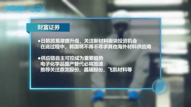 氟化工概念股强势领涨,日韩“互掐”相关产业迎来新拐点丨牛熊眼