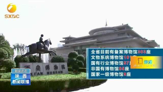 陕西省共有49058处文物古迹和303座博物馆