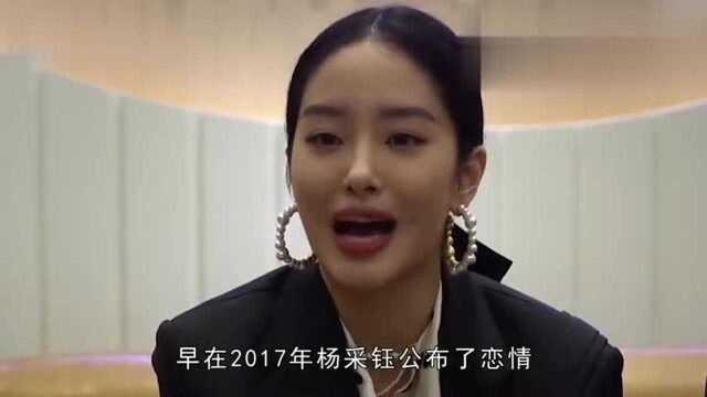 “忘年恋”修成正果?27岁杨采钰被曝结婚,男方大她30岁