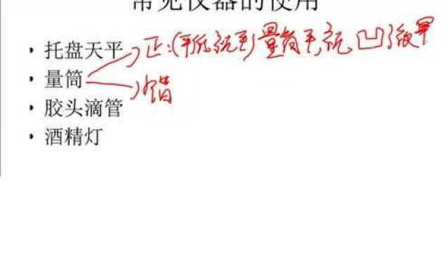 《中考化学复习》实验操作之量筒常见的考点