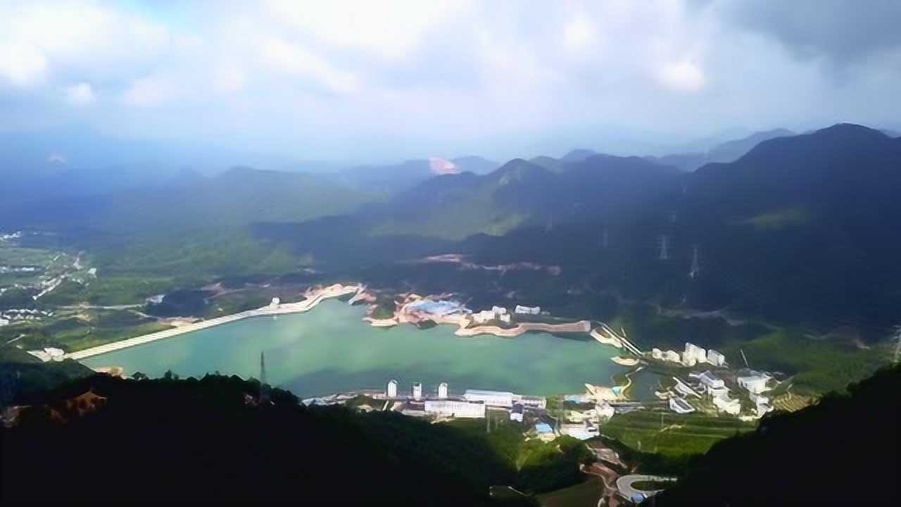 美丽的绩溪抽水蓄能电站