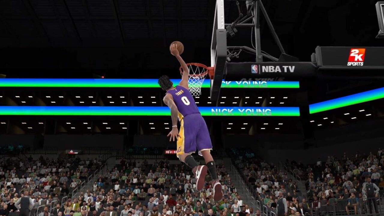 尼克杨参加扣篮大赛,这一扣你打多少分?_腾讯视频