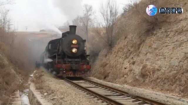 实拍真正的火车,就在中国调兵山,让人瞬间勾起了那个年代的回忆