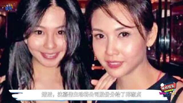 51岁邱淑贞一家近照,富豪老公颜值一言难尽,3个女儿长相漂亮