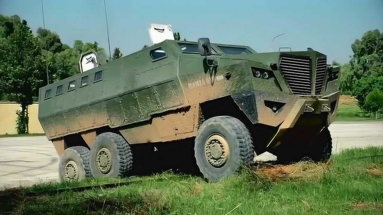 巴基斯坦骑士集团 hamza 6x6装甲车