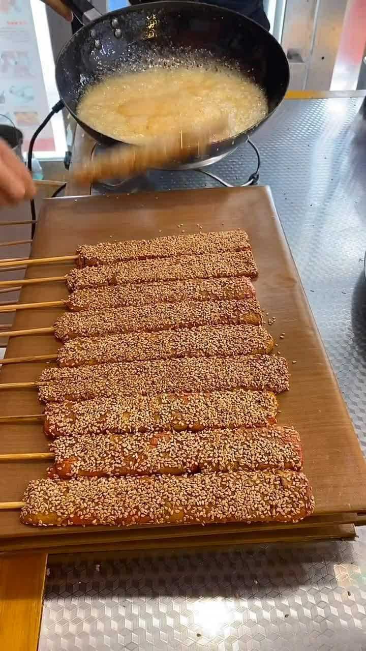 我最喜欢的这种扁糖葫芦,营养卫生口感还好