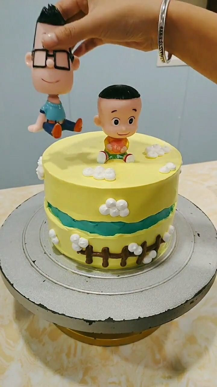 大头儿子和小头爸爸的开心时光,做成蛋糕了哦!_腾讯视频