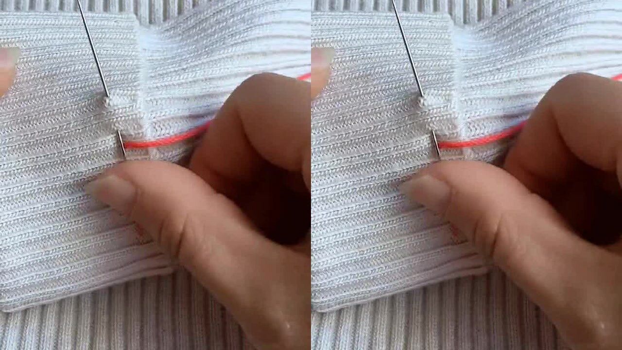 袖口这样缝,真好看