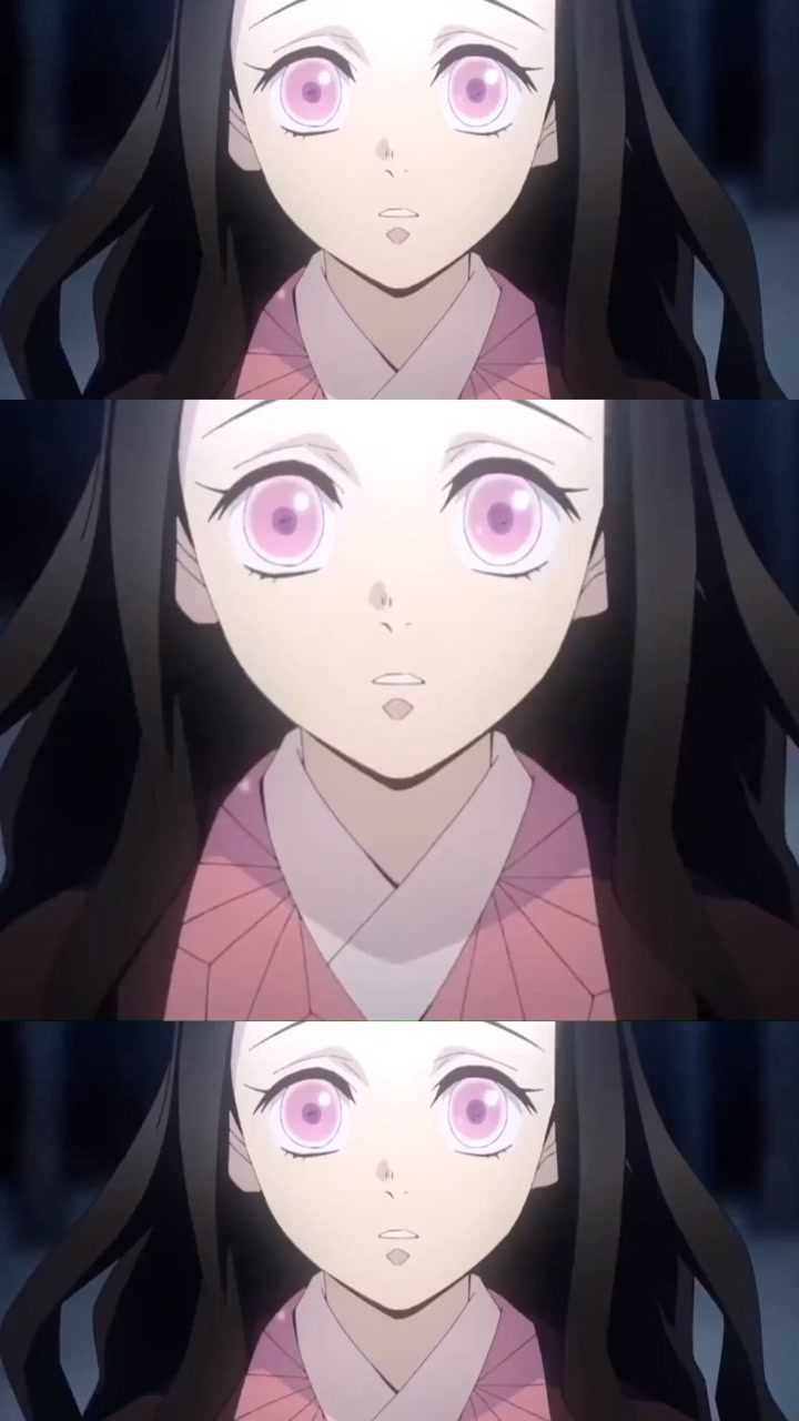 动漫 鬼灭之刃,让人看了就忘不了的大眼睛!