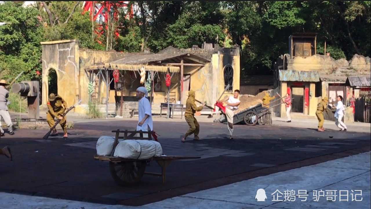 深圳欢乐谷地道战图片