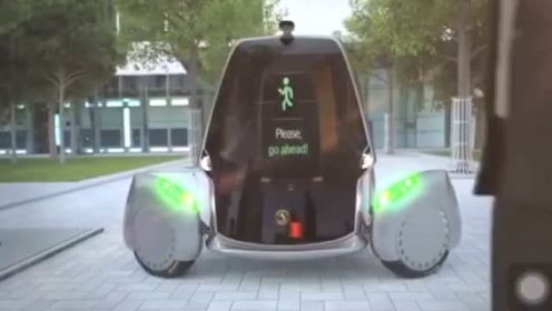 无人驾驶汽车未来模拟视频