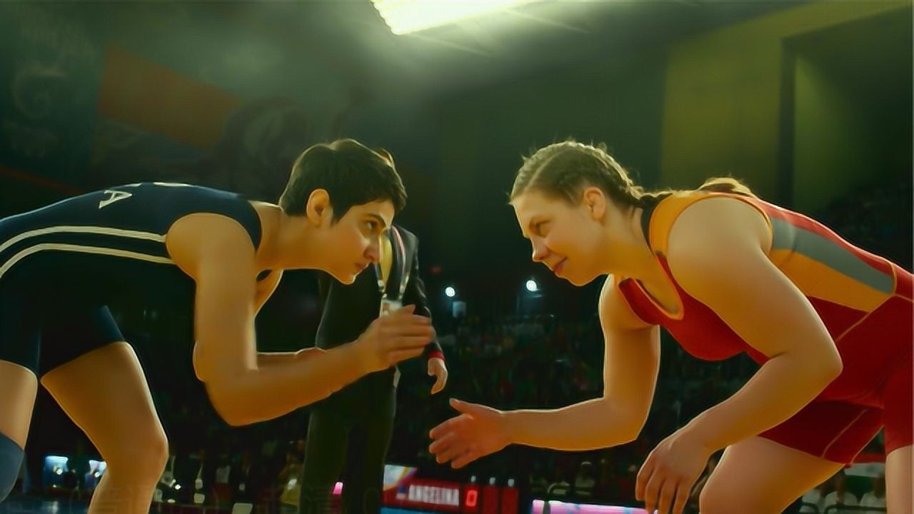 摔跤吧爸爸吉塔决赛遇老对手想寻求老爸帮助老爸却不见踪影