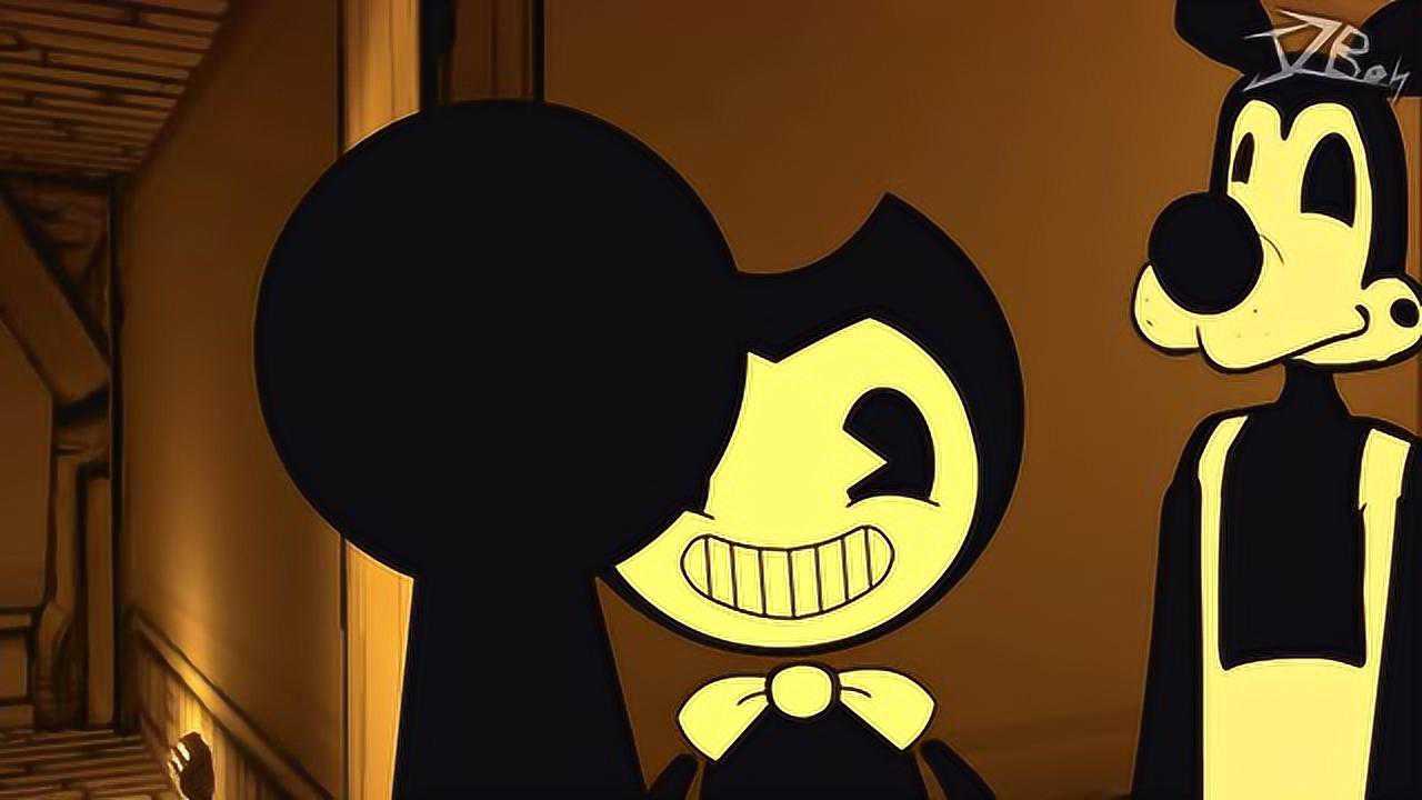 班迪与油印机:被吓到的火柴人