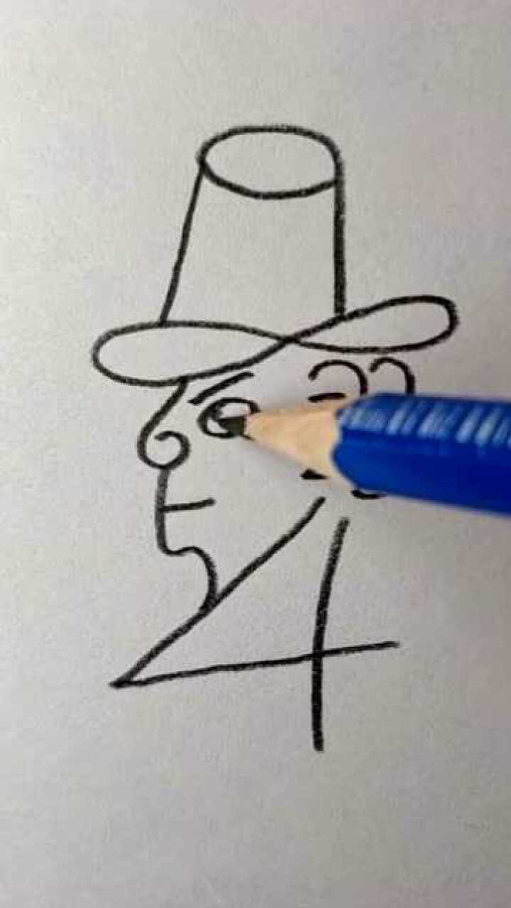 用数字就可以画魔术师