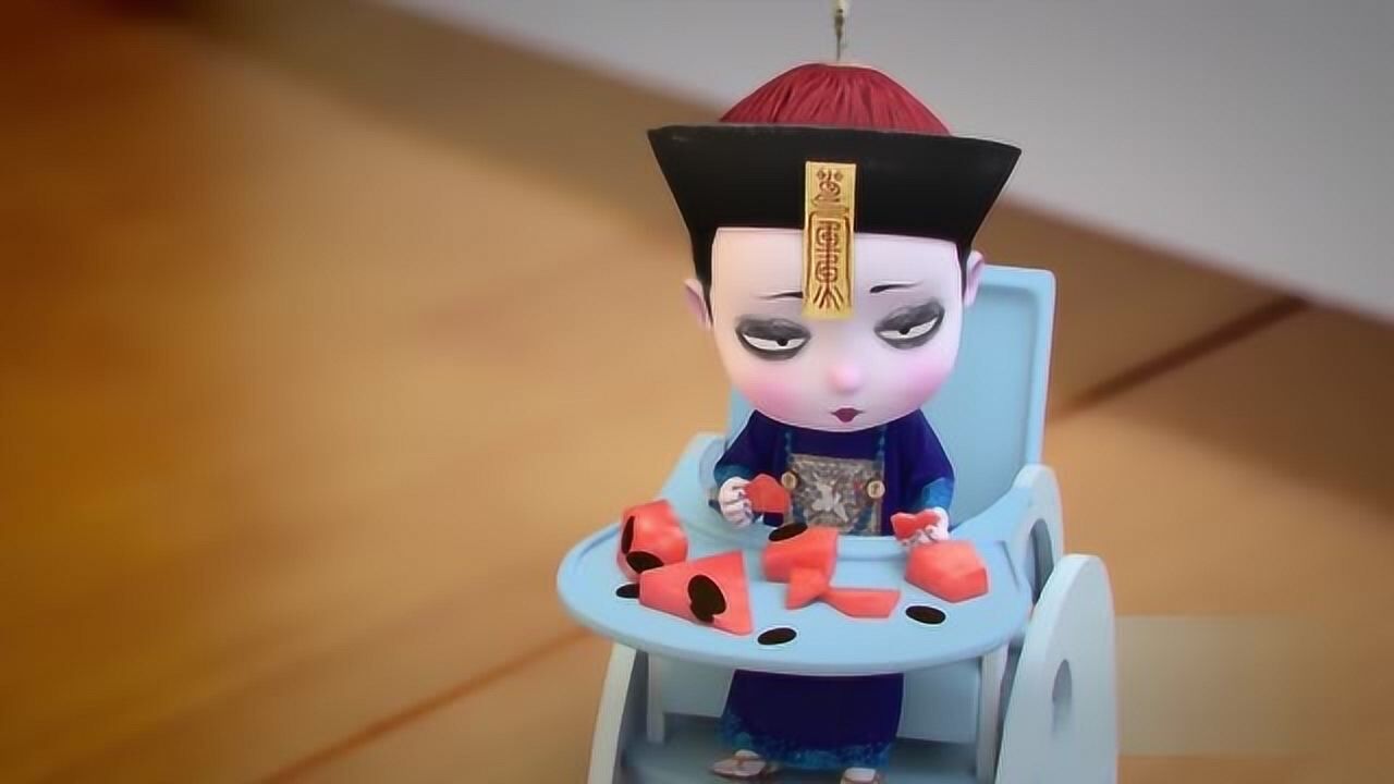 叫我僵小鱼日常篇第一季小鱼吃西瓜吃着吃着就睡着了