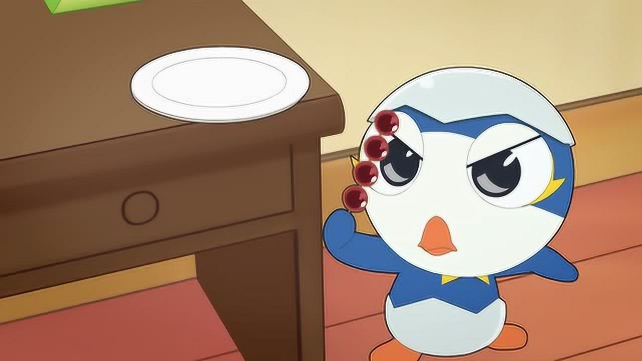 神奇阿呦小米偷吃糖葫芦被阿呦拿出的秘密武器吓住了